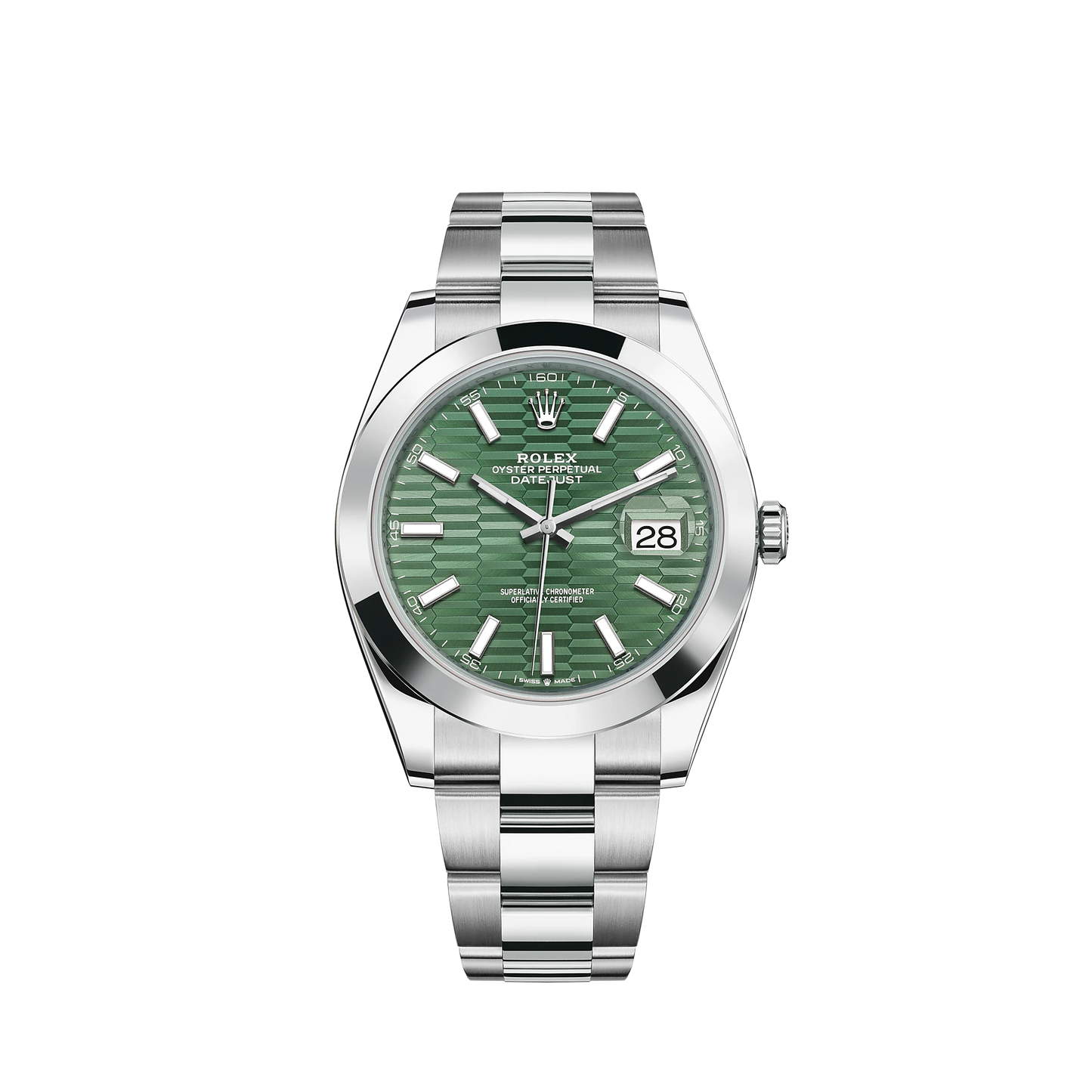 Datejust 41 Mint Green Dial