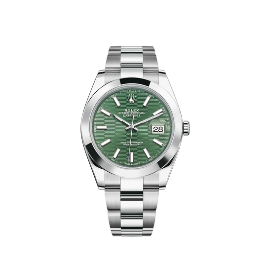 Datejust 41 Mint Green Dial