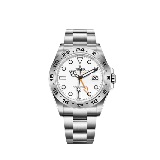 Explorer II Oyster Steel/White