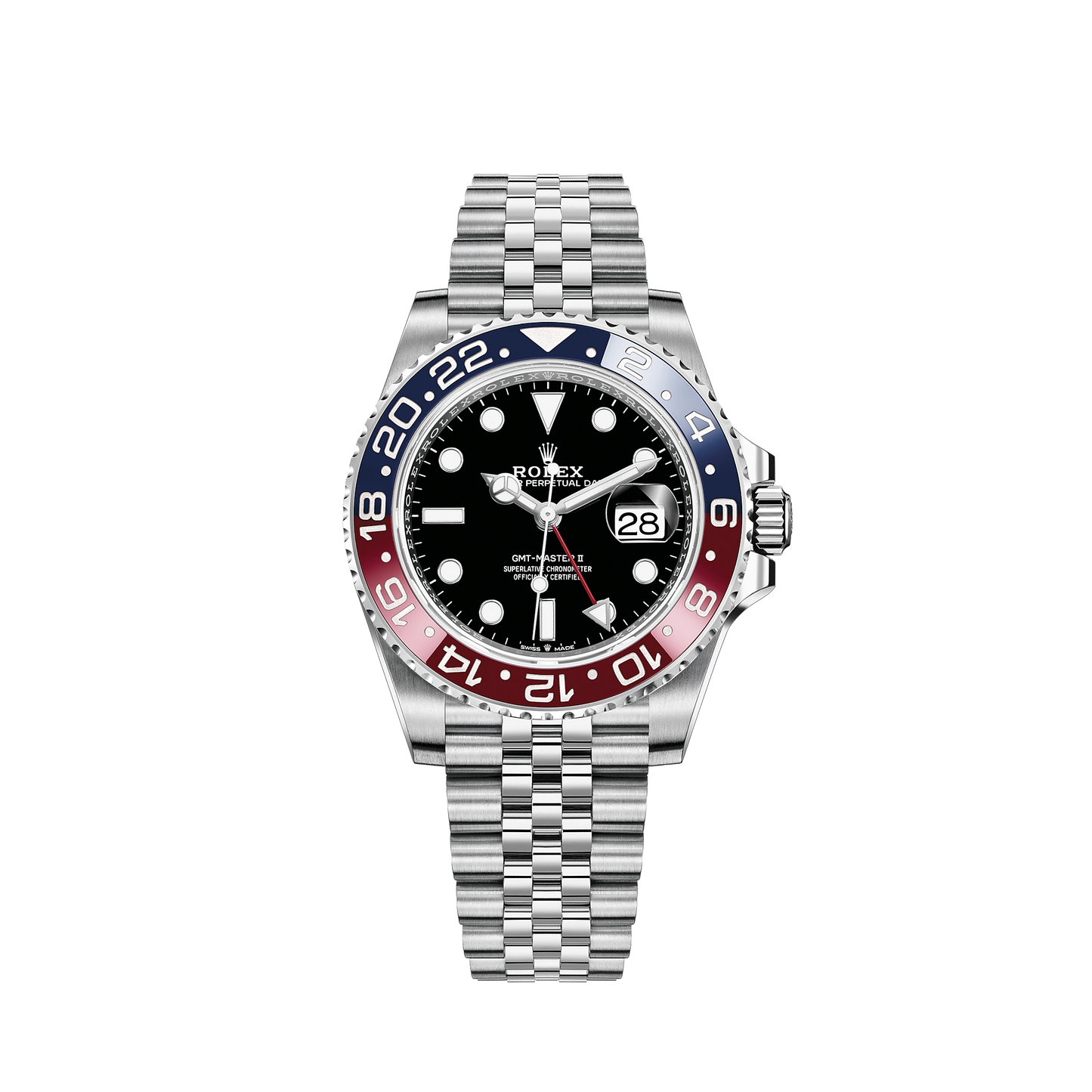 GMT Master II “Pepsi” Oystersteel/ Black